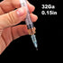 100pcs 32 Ga 4mm/0.15in Laboratory Tools, Individually Sealed