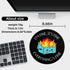 Dumpster on Fire Small Mouse Pad, Cute Round Mousepad with Non-Slip Rubber Base for Desk Accessories