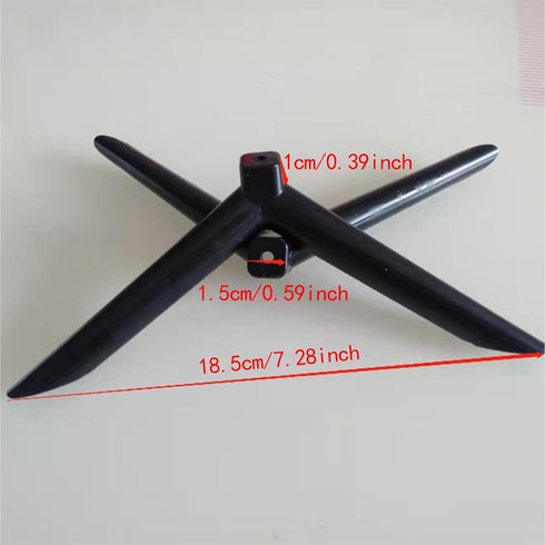 Moyeetings Set 2 Setup, 18.5cm of TV Stand Base Components for Television Holder Bracket with Simple Length
