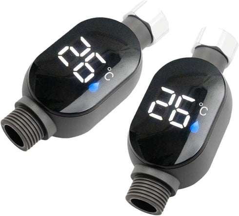 TRIFUNESS For Home Bathroom Kitchen,For Led Digital Display Temperature Gauge Shower Temperature Meter