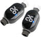 TRIFUNESS For Home Bathroom Kitchen,For Led Digital Display Temperature Gauge Shower Temperature Meter