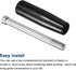 uxcell 1Pcs Revolving Handle Grip, M12x100mm Threaded Handwheel Screw Knobs for Lathe Milling Machine