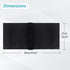4 Packs ABCCANOPY Photography Sandbag for Video Stand, Heavy Duty Weight Bags for Light Tripod, Camping Chair, (Black)
