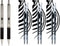 Zebra Pen G-402 Retractable Gel Pen & Refills, Fine Point 0.5mm, Black Ink, 2 Pens and 6 Refills