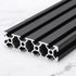 uxcell T Slot 2080 Aluminum Extrusion Profile: 400mm x 80mm Anodized Black Linear Rail for 3D Printer