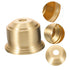 2pcs Tofficu Brass Lamp Cup Floor Light Socket Chandelier Socket Cover Pendant Lamp Parts Lamp Socket Sleeve DIY Lamp