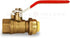 Everflow Supplies Pushlock UPBVF34 3/4 Inch Push X Female Ball Valve, Heavy Duty Rust Resistant Handle