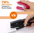 Eagle Handheld Plier Stapler, Effortless Desktop Stapler, 25-Sheet Capacity, All-Metal Construction