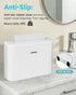 Countertop,200 Commercial,White 9.8" 3.8" AIKE Paper Towel Dispenser Sheets Capacity,Fit Multifold Paper Towel,for Home