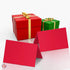 A7 (5" 7") 25 SETS Blank Red x Cards with Envelopes Great for Customized and Personalized Holiday, Christmas, Xmas