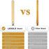 Leools T300 LED Long Bulbs, 12W Dimmable Tubular Bulb, 100 Watt Equivalent, Amber Glass, 2700K Warm White, 4-Pack.