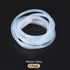 6.6ft 1/8" ID x 3/16" OD Clear Silicone Tubing, Industrial Plastic Tubing for Pump Siphoning, Draining, Irrigation