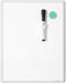 U Brands Contempo Magnetic Dry Erase Board 11”x14”, White Modern Frame, Includes Magnet and Marker