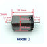 CFNXKTWBR 1pc 5 DC12-24V 10000-20000RPM Pole Rotor Dual Shaft Motor High Speed Strong Magnetic Big Motor RC Toy Railway