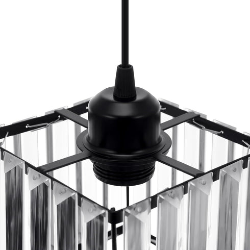 K9 E26 Bulb Ridgeyard Crystal Pendant Light Crystal Hanging Pendant Lighting Home Decoration fit