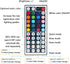 BZONE 44 2 Pack,LED Dimmer 3528 2835 5050 Key RGB LED IR Remote Control Light Remote Replacement Controller Wireless