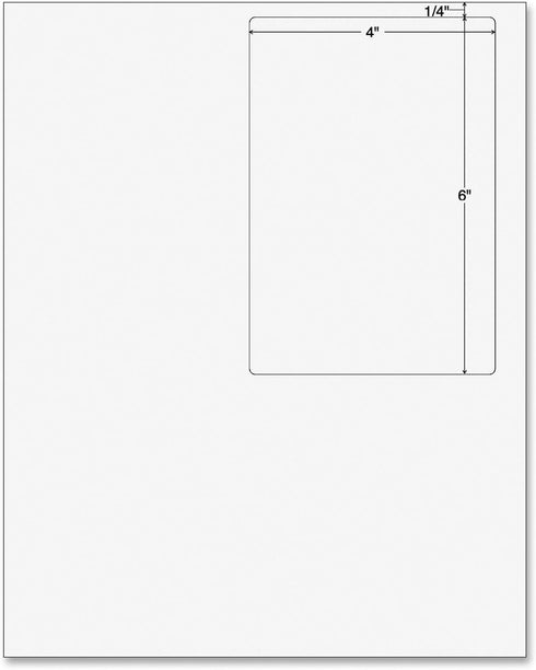 Sparco Integrated Label Form Label (SPR99593)