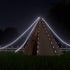 40FT 100 8 KerKoor Solar Rope Lights Outdoor Led- LED Tube Light Modes Solar Powered String Rope Lights Waterproof