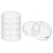 PATIKIL 60mm High Borosilicate Glass Petri Dishes with Lids, 5 Pcs for Lab Science Experiment, Clear