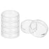 PATIKIL 60mm High Borosilicate Glass Petri Dishes with Lids, 5 Pcs for Lab Science Experiment, Clear