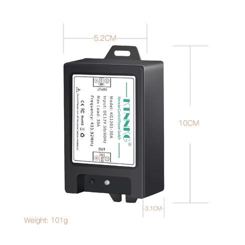 12 2 KTNNKG DC Volt Wireless Remote Control Sprayer Pumps Switch with SAE Connector Plug, On Off Switch with Remote