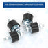 Cherbo Rubber Studs Shock Absorber M8 30x20mm 4 Pack Anti Vibration Rubber Isolator Mounts Cylindrical Vibration Isolation Mount for Air Compressors, Garage Motor, Diesel Engines
