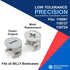 ReplacementScrews 119081 (Pack 16) Cam Lock Fasteners Compatible with IKEA Part (Billy Bookshelf) - Made of Metal