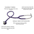 Jeashia 5 ClearSound Kids Stethoscope - Real Working Medical Tool with Fun Cartoon Heads for Pediatric Exams, Nurse