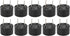 Zerodis 10 Buzzers Speakers Mini Active Piezo Electromagnetic Buzzers Alarm Sounder Speaker Beep for Computer Printer
