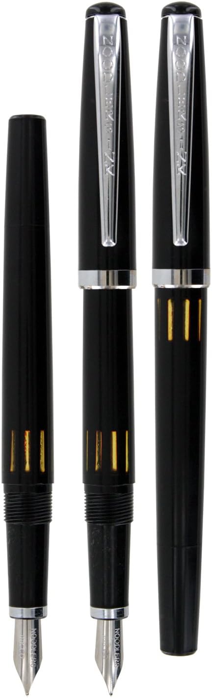 Noodler's Ink Piston Fill Flex Nib Fountain Pen, Black, ND-17001