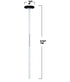 Hammer EMI Diagnostic Queen Square Reflex for Medical Exams, Nerve Testing, and Physical Therapy (White handle)