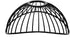 KUMGROT 1 Pcs Mini Metal Wire Cage Hanging Pendant Lamp Shade Bulb
