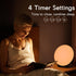 BrownNoise 12 10 4 Electric Night Light for Baby Colors Reading Lights for Indoor Use and Adjustable Brightness Timers