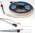 Strip9.8FT 144LEDs/M 5050 WS2812 IP65 DC5VNo Individually Addressable RGB LED SMD with IC Control Smart Flexible Dream