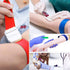 5 Pack Adjustable Tourniquets for Blood Drawing, Medical Emergency First Aid, Quick Release