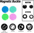 GHYTRIGEN 16 Pcs Magnetic Race Bib Clips for Runners,Secures Running, Marathon,Cycling and Event Number,Running Bib