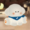 Squishy Nursery Puppy Night Light, Cute Silicone Light for Toddlers, Rechargerable Dimmable