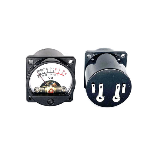 Cywhrvzsf 2PCS 35mm VU Meter Stereo Audio Level Indicator Audio Meter Backlight Adjustable + Audio Level Amplifier
