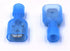 100pcs Male Fully Insulated Wire Crimp Terminal Nylon Quick Connectors, Wiring Spade (Male)