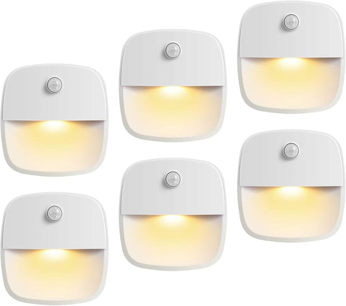 AMIR Motion Sensor Light Indoor, Upgraded Battery-Powered LED Night Light with PIR Technology