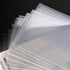 Falling in Art Acid Free 1.496mil Crystal Sealed Clear Bags for 11x14 Art Prints, 25-Pack
