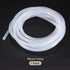 10ft 1/8" ID x 1/4" OD Silicone Tubing - Clear Industrial Plastic Tubing for Pump Siphoning and Draining