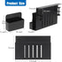 Desk Side Storage Holder - Desk Organizer for Laptop Clamp-On Desk Shelf, Drilling Standing Desk Drawer for Office