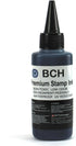 BCH Premium Black Stamp Ink Refill | Quick-Dry Permanent & Waterproof Ink for Self Inking Rubber Stamps
