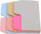 NUOBESTY 1 Pack of 90Pcs 6-Color Divider Sticky Notes, Writable and Repositionable Index Papers