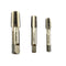 1/16", 1/8", 1/4" NPT Pipe Tap Set, 3Pcs Carbon Steel Cutting Tools for Mechanics DIY Thread Cutting