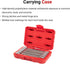 3/8 Inch Set 11-Piece (3-10 mm) SHB91320 TEKTON Drive Long Ball End Hex Bit Socket with Case, |