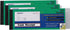 Gimehome 50 Sets 7 1/2" 2 3/4" 2-Part Cover(3pack) Money or Rent Receipt Book, x Carbonless, White & Canary, Bound