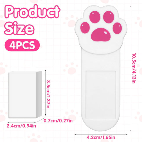 Yuanchu 4Pcs Toilet Seat Lifter, Self Adhesive Toilet Lid Cover Lifter Toilet Seat Handle To Lift Bathroom Accessories