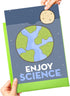 WOT I Heavy Duty Folders 18PCS with Clear Front Pockets, Extra Thick Plastic Folders with 3 Pockets for School/Work/Home
